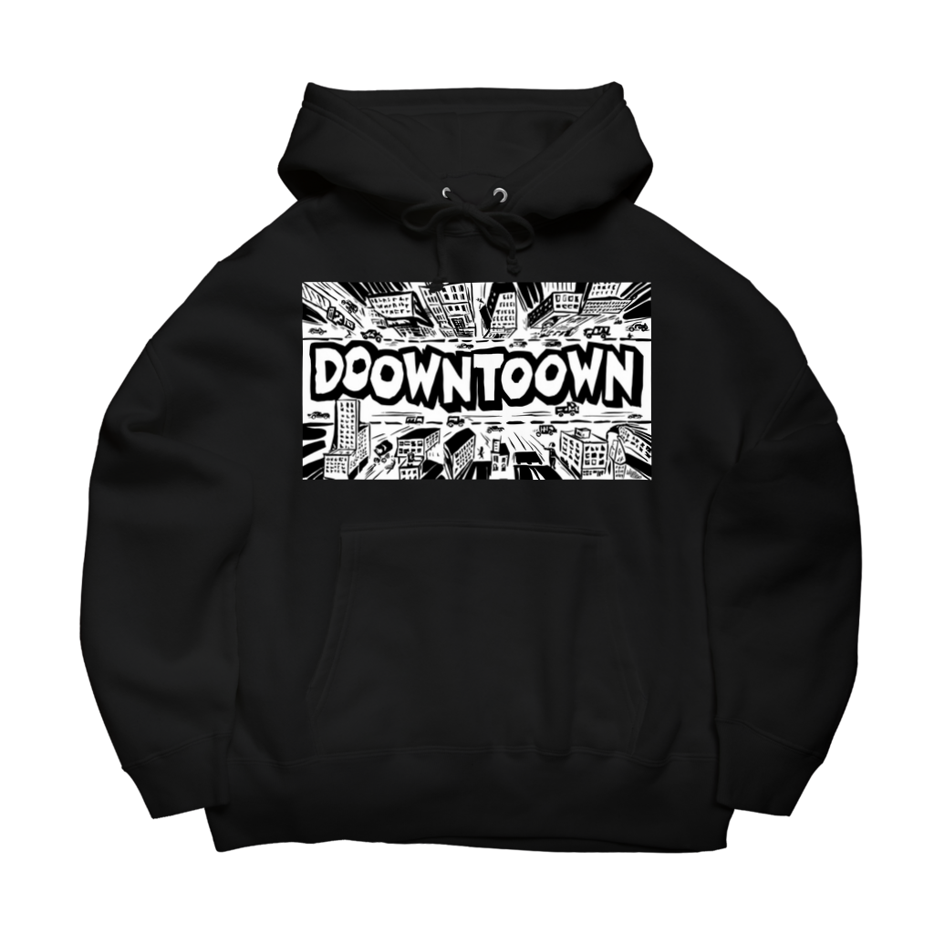 ビッグシルエットパーカー